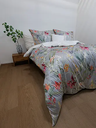 FLEURESSE | Juego de cama de punto Jersey 70x90cm/140x200cm DIAMOND Silver |